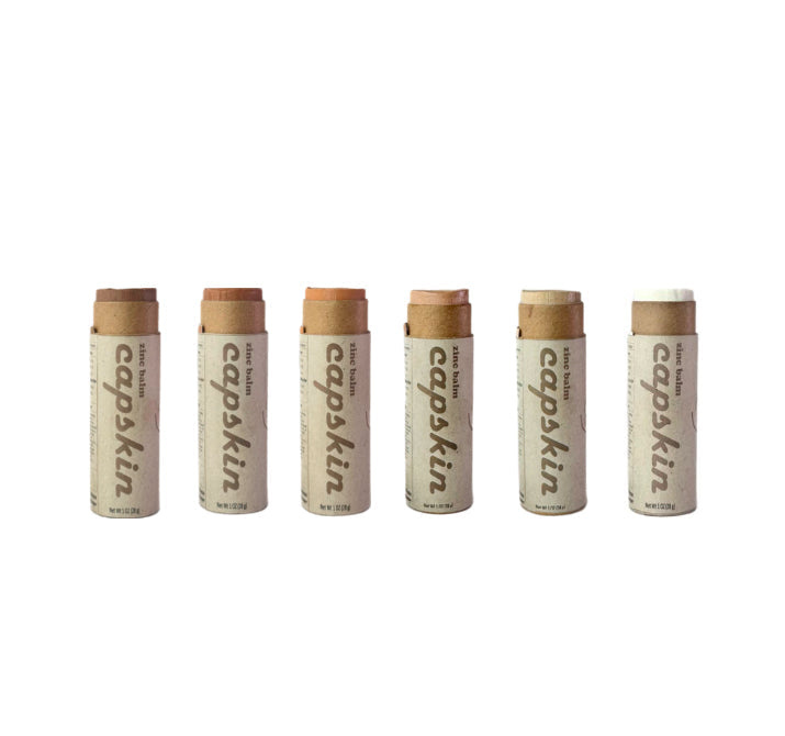 Discover all of our Capskin Tinted Mineral Suncare shades!